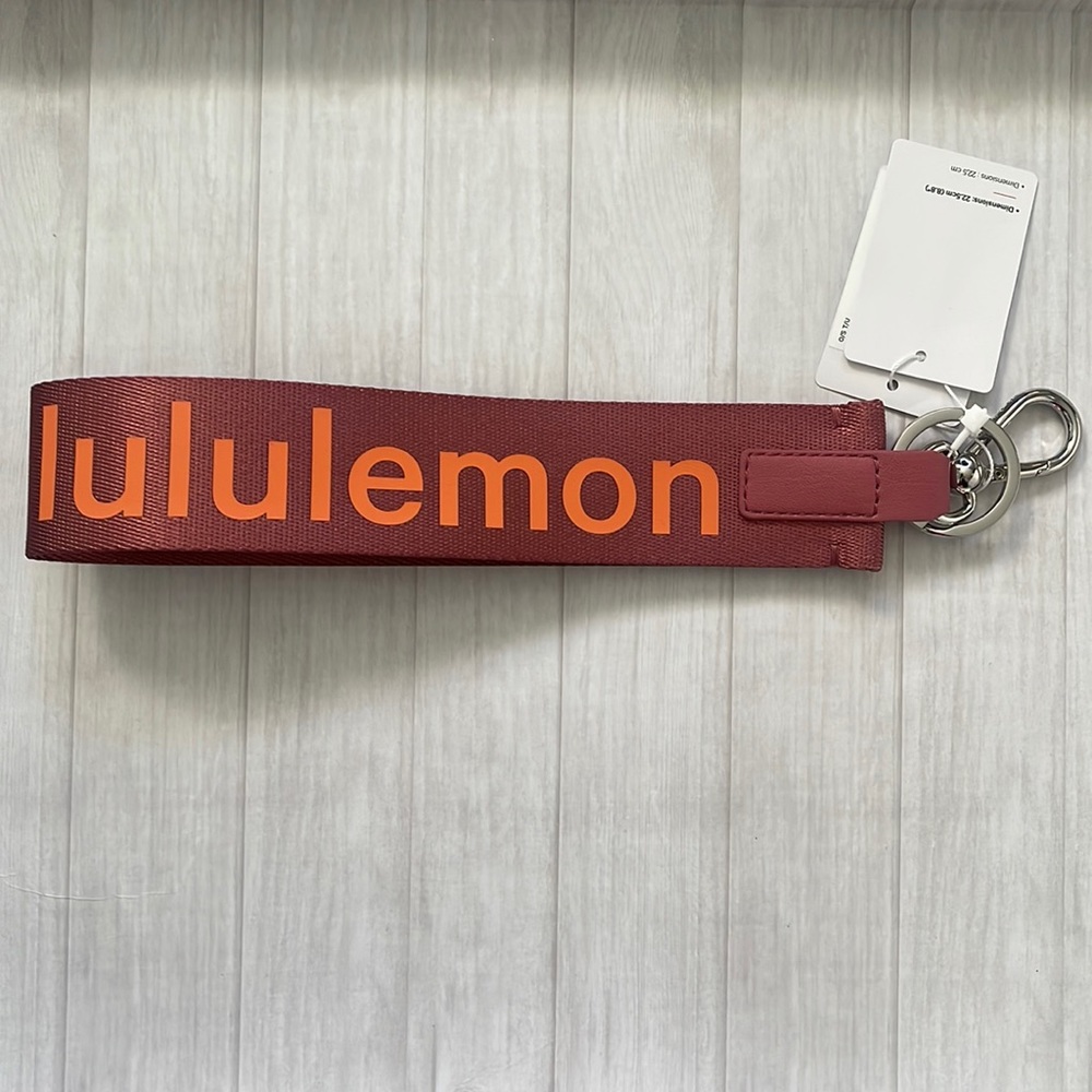 Lululemon Never Lost KeyChain